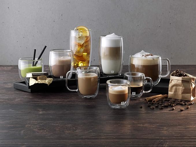 ZWILLING Sorrento 2-pc Double-Wall Glass Espresso Cup Set