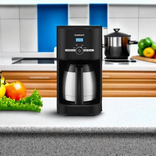Cuisinart 10-Cup Thermal Classic™ Coffeemaker, Black with Thermal, 10-Cup, Programmable, DCC-1170BKNAS