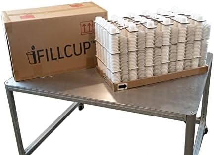 iFillCup 1296 Pods - Fresh Fill Dozens in Minutes for K Cup Brewers | Use Your Favorite Coffee: Estate, Exotic, Organic or Local Fresh Roast | Holds 50% More Coffee for a Richer Larger Brew