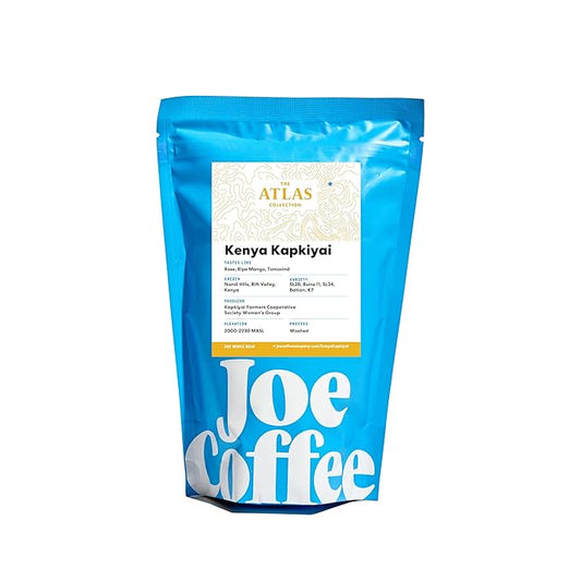 Joe Coffee Company - Kenya Kapkiyai Whole Bean Specialty Coffee, 6 oz Bag | Women-Produced, NYC Roaster, Rainforest Alliance Certified, Kosher, Climate-Friendly