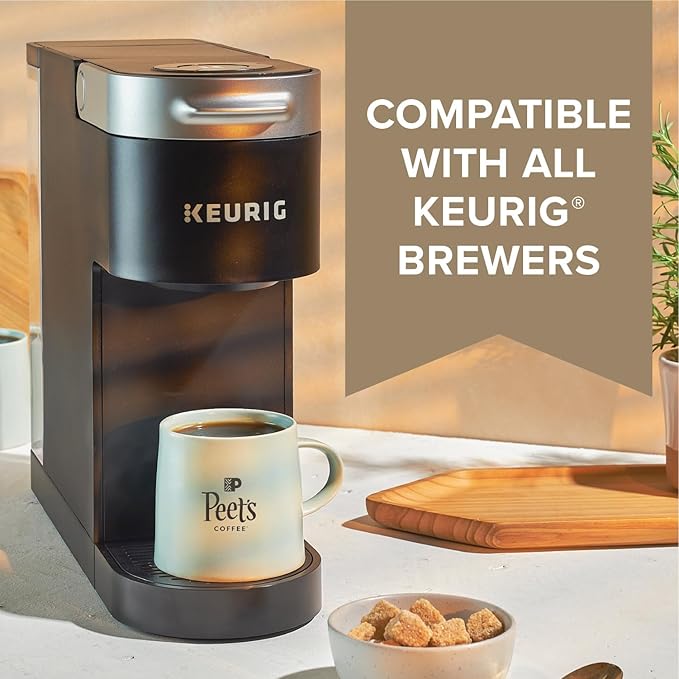 Peet's Coffee, Dark Roast Keurig K-Cup Pods, 100% Arabica Coffee - Major Dickason's Blend 48 Count (1 Box of 48 Pods)