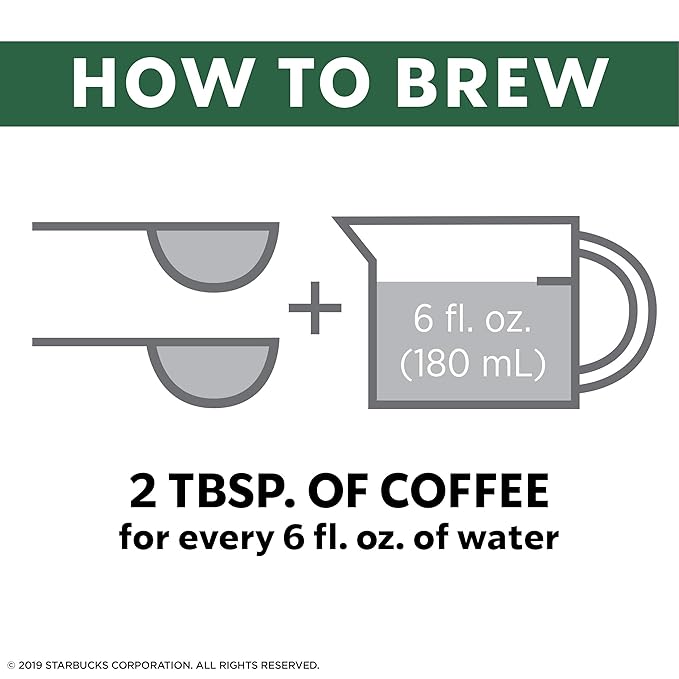 Starbucks Medium Roast Ground Coffee — Breakfast Blend — 100% Arabica — 6 bags (20 oz. each)