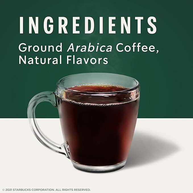 Starbucks K-Cup Coffee Pods, Flavored Hot or Iced Coffee, Cinnamon Dolce, 60 Keurig Pods