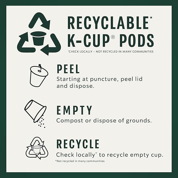 Starbucks K-Cup Coffee Pods, Flavored Hot or Iced Coffee, Maple Pecan, 60 Keurig Pods