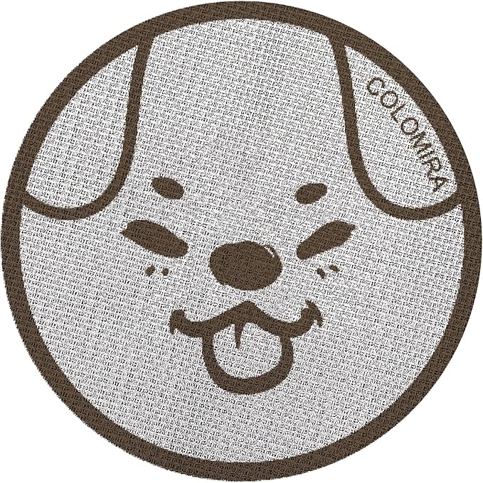 58.5mm Espresso Puck Screen, Lower Shower Screen, Metal Coffee Reusable Filter for 58mm Espresso Portafilter Basket, 1.7 Thickness(Doggie)